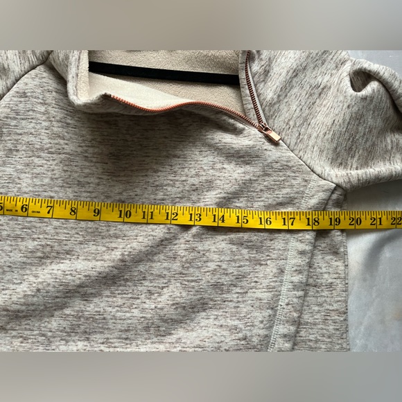 Athleta Fleece Asymmetric Top S - Picture 14 of 16